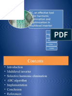ABC, An Effective Tool For Harmonic Elimination