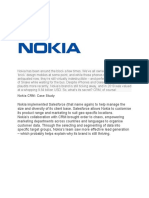 Nokia CRM: Case Study
