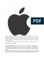 Apple CRM: Case Study