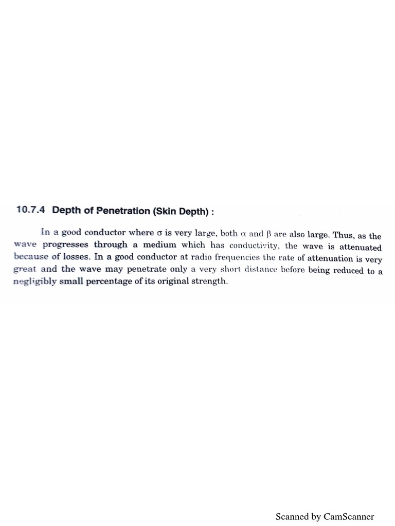 Skin Depth | PDF