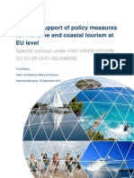 Study in Support of Policy Measures For Maritime and Coastal Tourism at EU Level