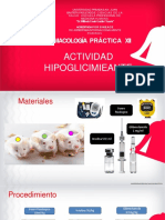 Farmacología Practica 11 Hipoglicemiantes PDF