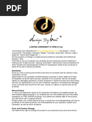 License Agreement.pdr