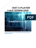 Free Kontakt 5 Player Download