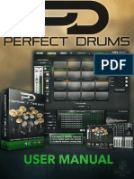Perfect Drums User Manual