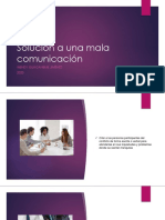 Solución A Una Mala Comunicación PDF