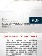 Curso Salud Ocupacional Primeros Auxilios PDF