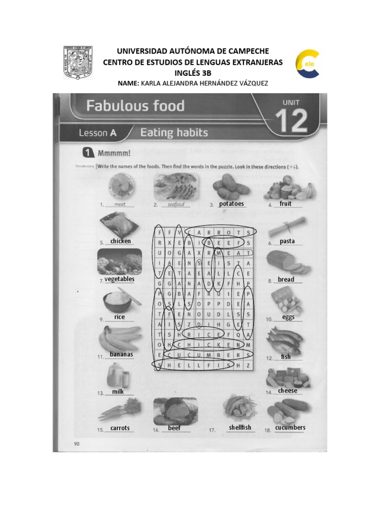 Workbook Unit 12 Lesson A Pdf