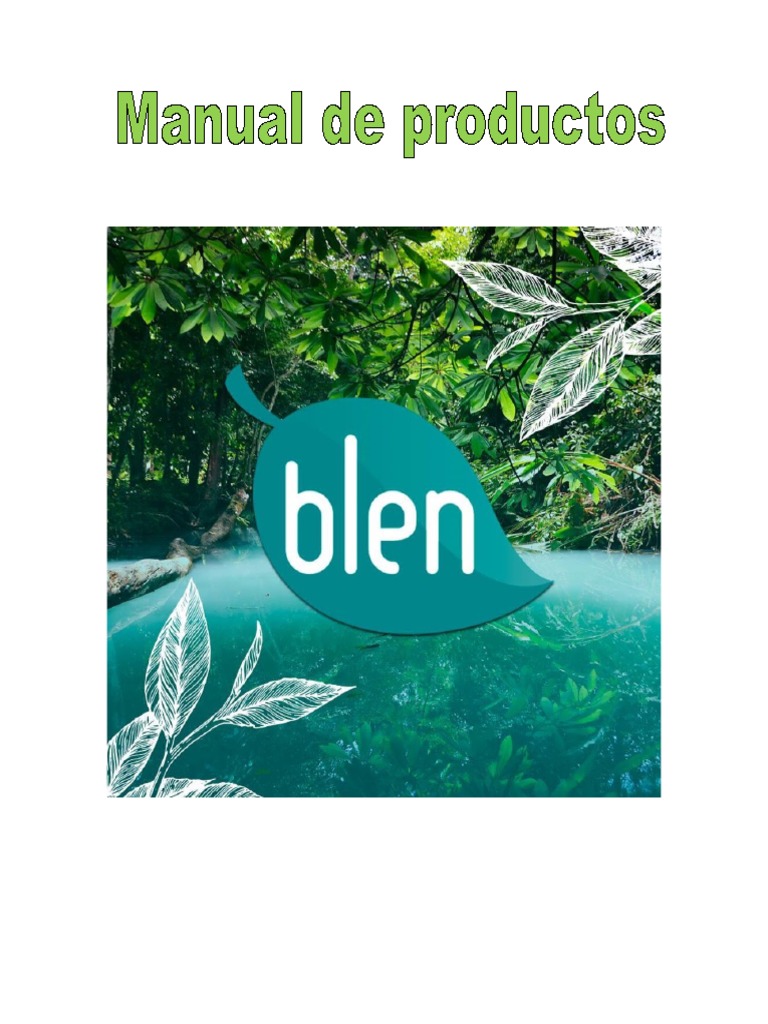 Catálogo de Productos Blen y Beneficios | PDF | Rtt | Especialidades ...
