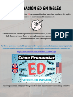 Cómo Pronunciar La Terminación Ed Verbos en Pasado PDF