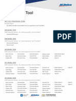 Acdelco Tis2web 2019 Scan Tool Chart PDF