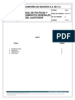 Manual de Lineamientos Generales Del Ajustador PDF