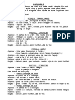 Podisurile - Schema Lectiei