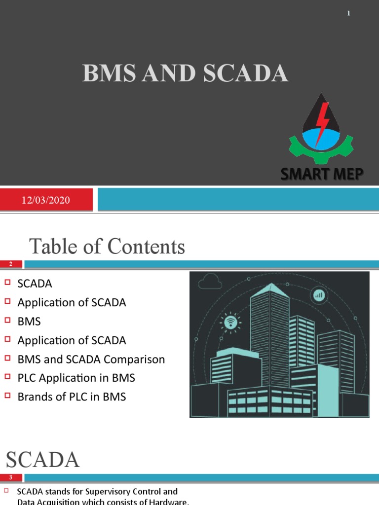 BMS - SCADA Comparison | PDF | Scada | Programmable Logic Controller