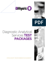 SDMyers Test Packages Brochure