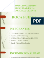 Incondicionalidad y Amabilidad en La Atención Al Cliente