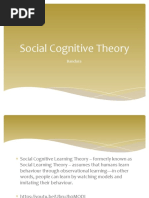 Social Cognitive Theory