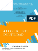 Coeficiente de Utilidad