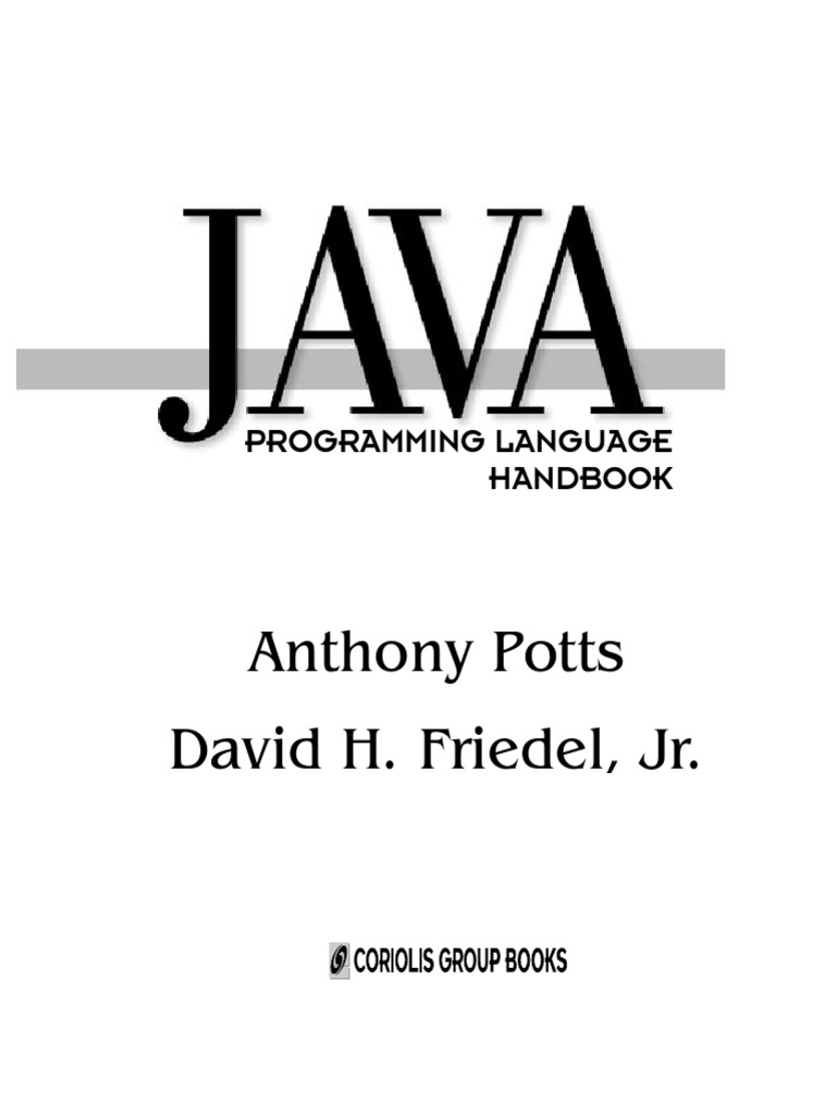 E-Book - PDF - Java Handbook 2 (3,355,756 Bytes) PDF | PDF | Class ... image.