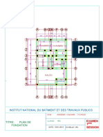 Plan de Fondation