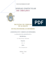 Universidad Particular: de Chiclayo