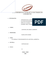 Las Normas y Procedimientos de Auditoria Ambiental