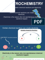 Electrochemistry: Relationship Between Chemical Reactions and Electricity