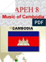 MAPEH 8 - Music of Cambodia