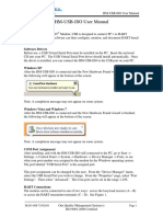 ProComSol HM-USB-ISO User Manual