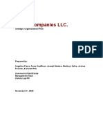 Foster Companies LLC.: Strategic Organizational Plan