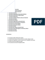 Secretarias de Estado PDF