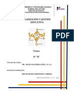 CUADRO COMPARATIVO GESTION