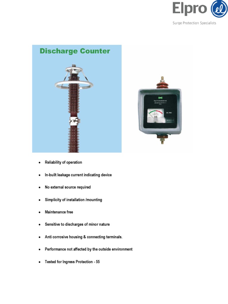 Surge Discharge Counter PDF | PDF