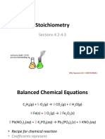 Stoichiometry: Sections 4.2-4.3