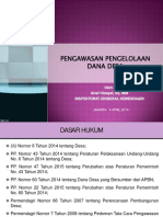 Pengawasan Dana Desa (Pak Arief) PDF
