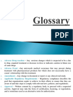 Glossary IN CLINICAL RESEARCH