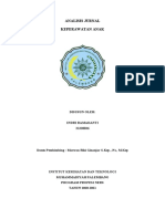 Analisis Jurnal Kep - Anak Indri Ramadanti-1