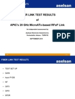 Fiber Link Test Results of Apic'S 20 GHZ Microatx-Based Rfof Link