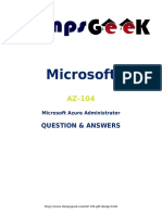 Microsoft Azure Administrator AZ-104 Exam Guide