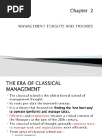 Management Toughts and Theories: Geleta Merera. (PH.D)