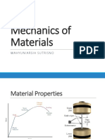 Mechanics of Materials - Material Properties and Axial Deformation PDF