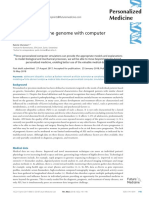 Moving Beyond The Genome With Computer Modeling: Patrik Christen