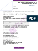 Acids, Bases and Salts Class 10 Chapter Summary