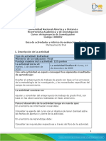 Guia de Actividades y Rúbrica de Evaluación - Fase