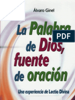 Ginel, Alvaro - La Palabra de Dios Fuente de Oracion