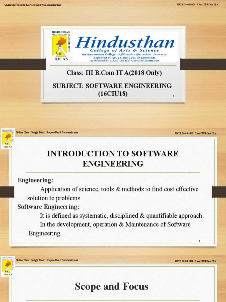 Introduction to Software Engineering | PDF | Component Object Model ...