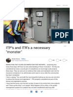 ITP's and ITR's A Necessary - Monster - PDF