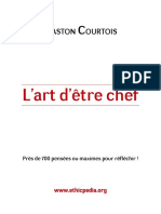 L_art d_être chef