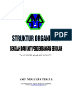 Sampul Struktur Organisasi
