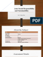 Corporate Social Responsibility-Module 1